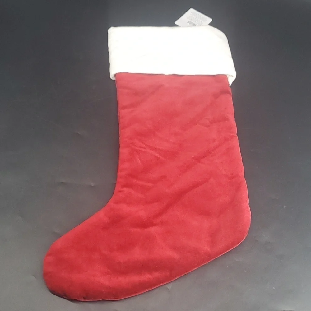 NEW ZACH Pottery Barn Christmas Holiday Gift Stocking